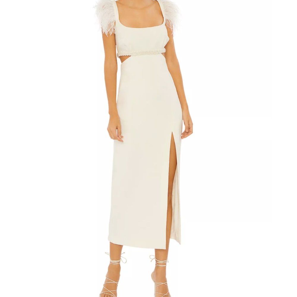 LIKELY Taliah Midi Gown Like New Size 4